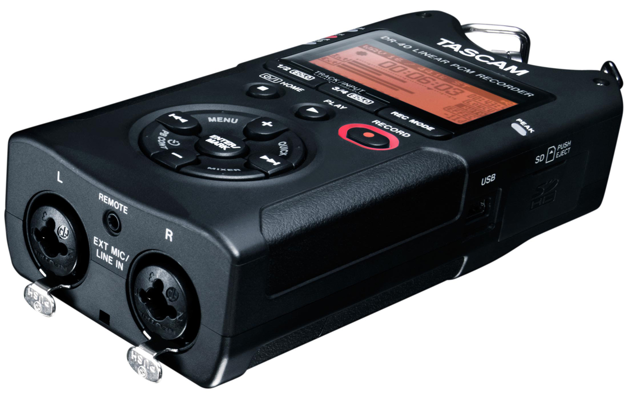 Tascam DR-40 4 Track Handheld Recorder New Zealand