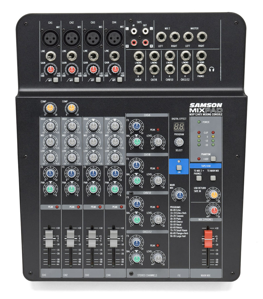 samson mxp124fx samson mxp124fx