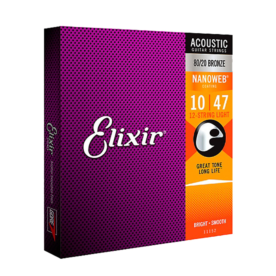 Elixir Phosphor Bronze Light 12-String