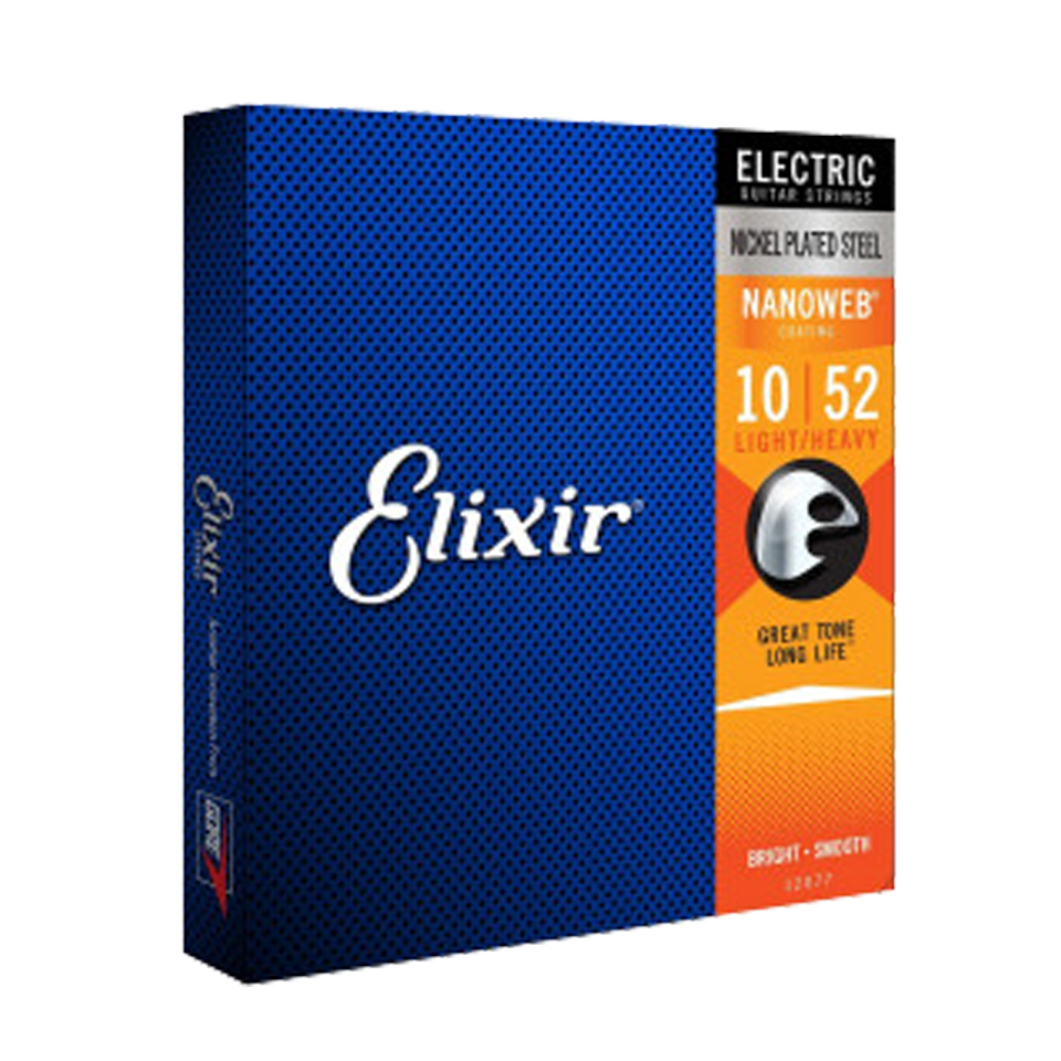 Elixir Strings Nanoweb Light Top Heavy Bottom