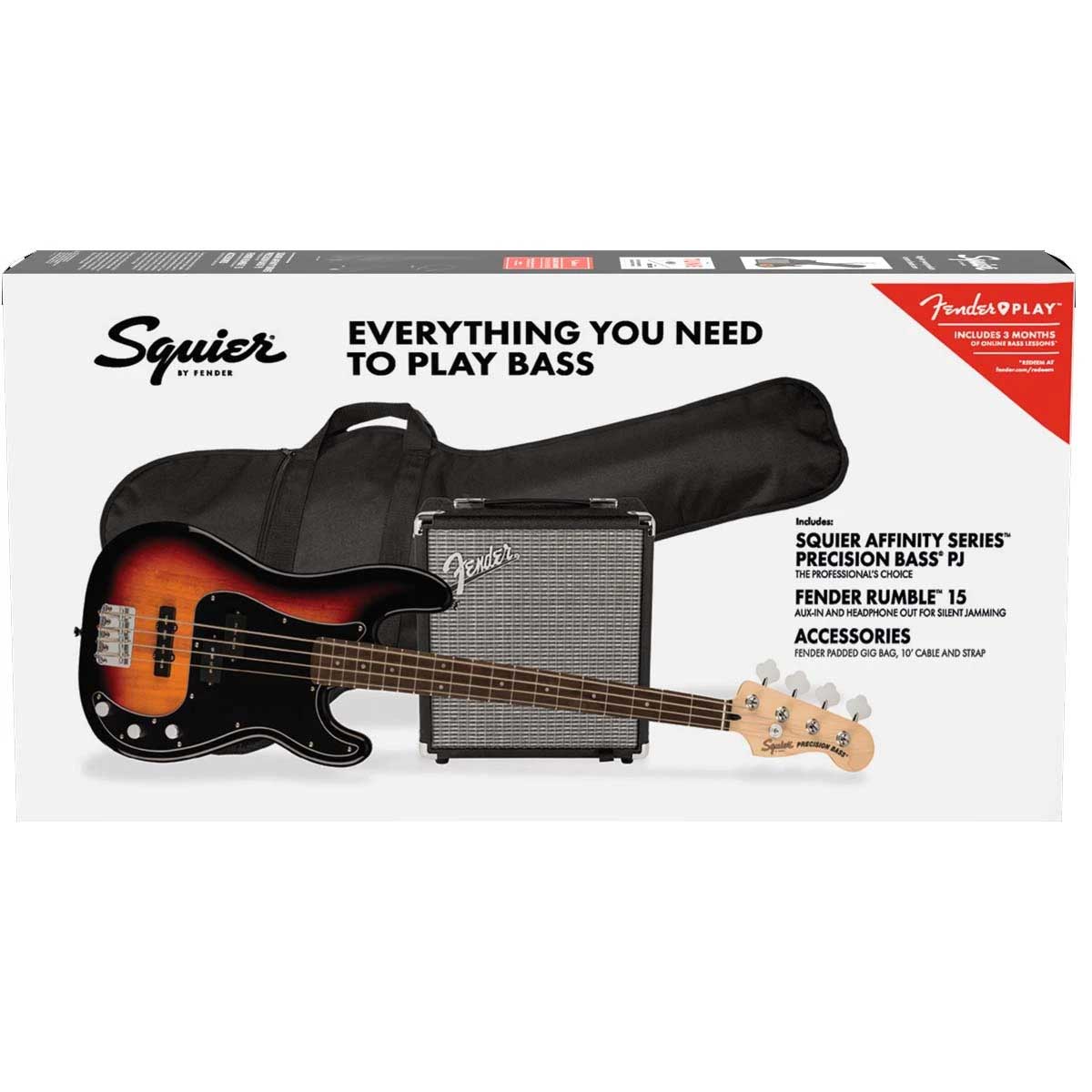 PJ Bass Guitar Pack
